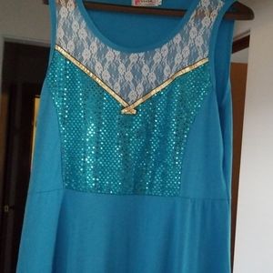 Elsa dress.